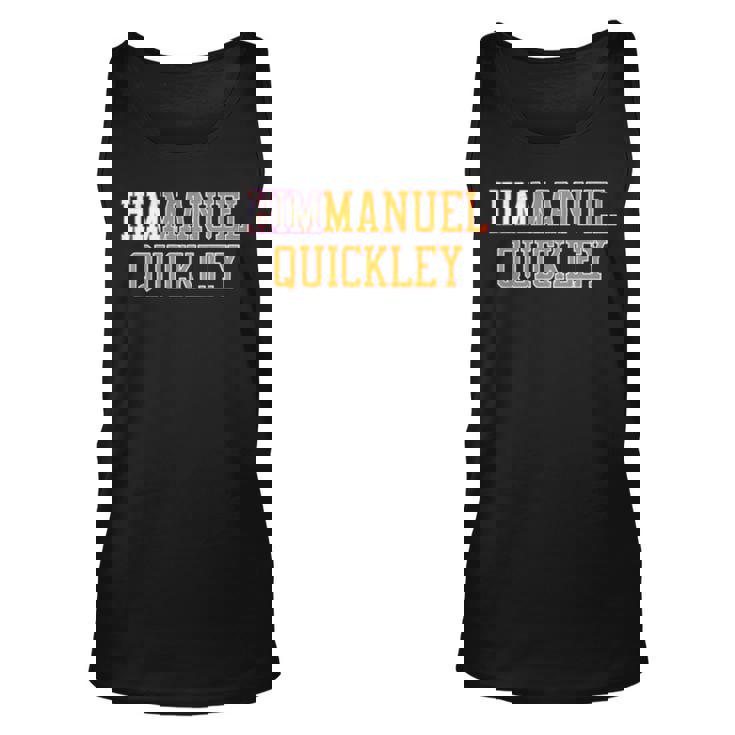 Immanuel Quickley Unisex Tank Top