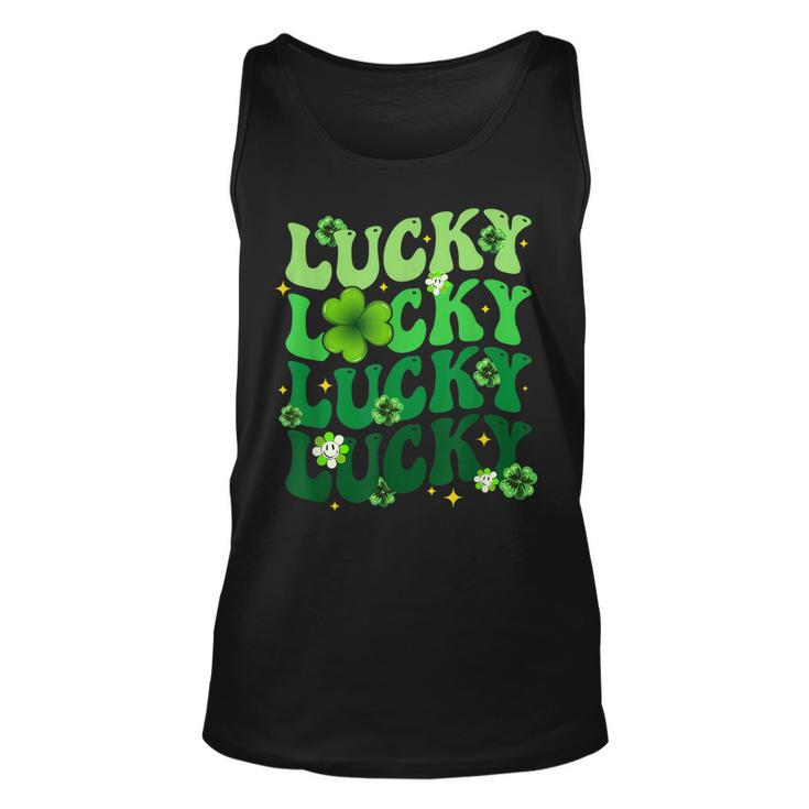 Irish Lucky Shamrock Green Clover St Patricks Day Patricks  Unisex Tank Top