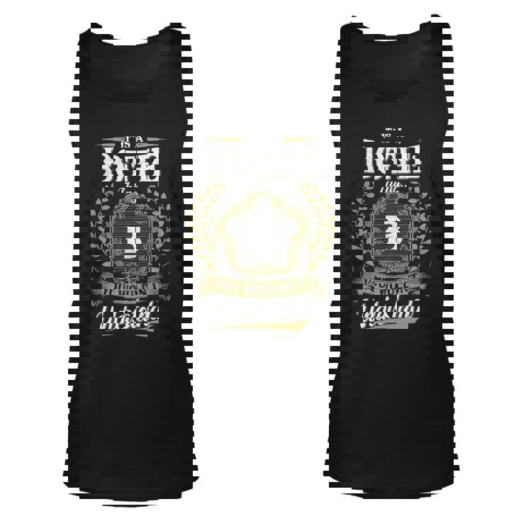 Its A Bothe Thing You Wouldnt Understand Shirt Bothe Family Crest Coat Of Arm Unisex Tank Top