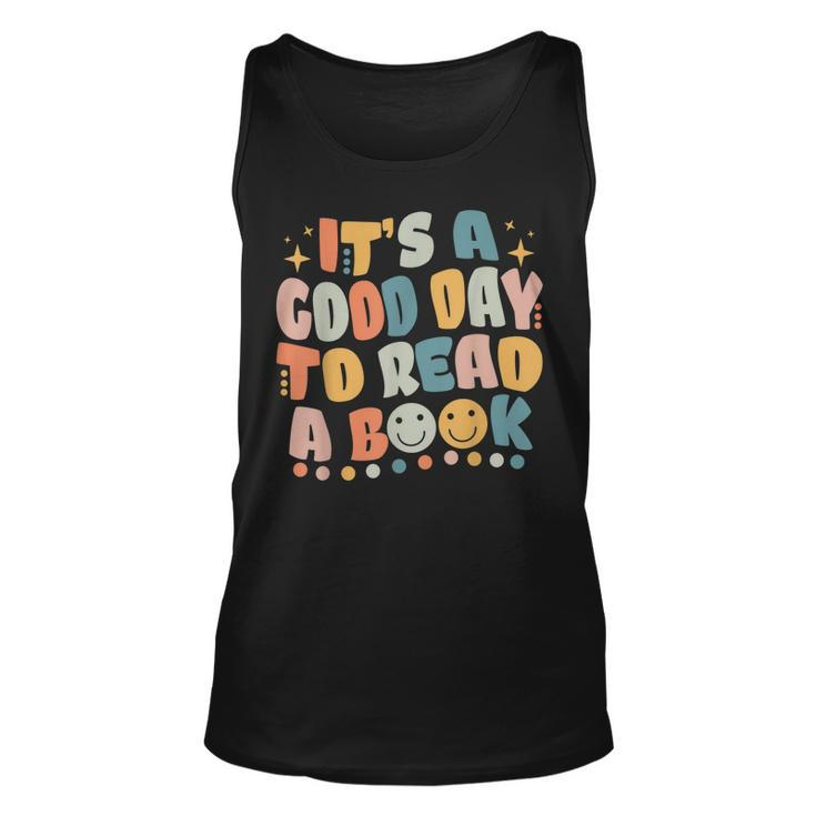 Its Good Day To Read Book Funny Library Reading Lovers Men Women Tank Top Graphic Print Unisex