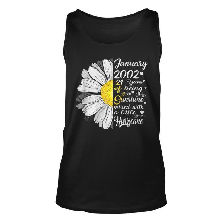 January Girl 2002 21St Birthday Gift 21 Years Old  Unisex Tank Top