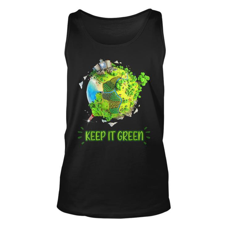 Keep It Green Earth Day Everyday 2023  Unisex Tank Top