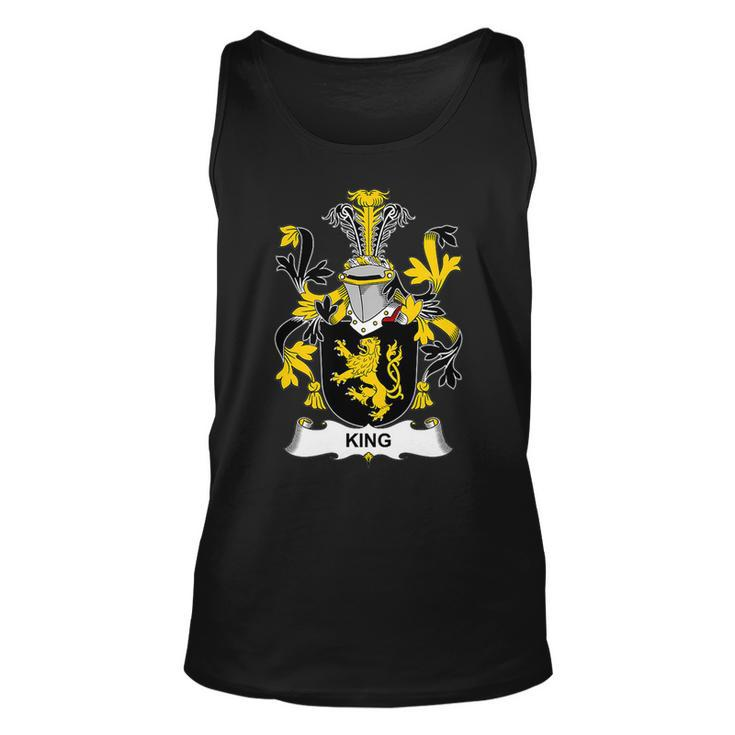 King Coat Of Arms Family Crest Unisex Tank Top