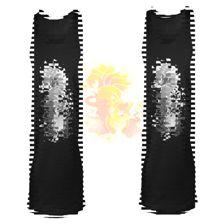 Kitsune Fox Animal Cute Japanese Anime Kawaii Fox Unisex Tank Top Kitsune Fox Animal Cute Japanese Anime Kawaii Fox Unisex Tank Top