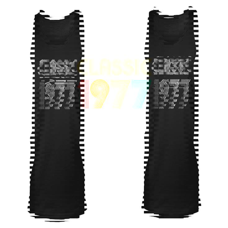 Klassisch 1977 Vintage 46 Geburtstag Geschenk Classic Tank Top