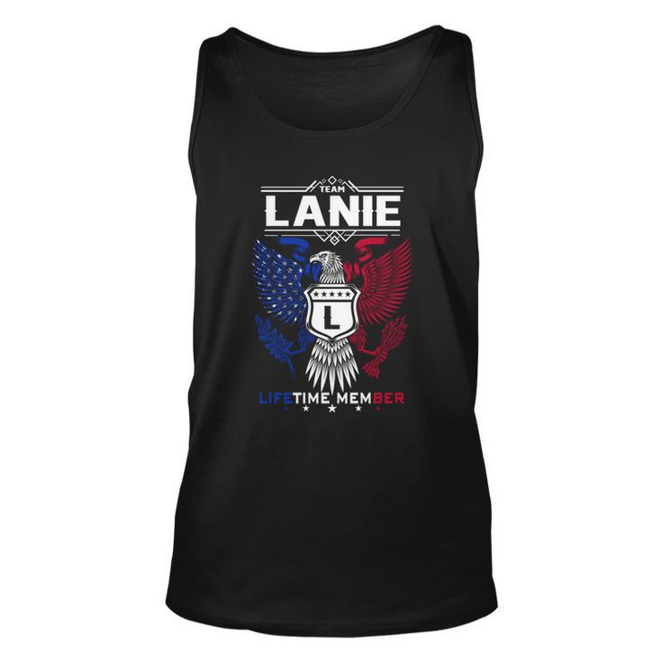 Lanie Name  - Lanie Eagle Lifetime Member G Unisex Tank Top
