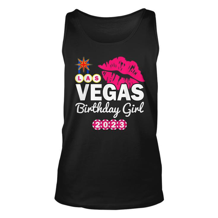 Las Vegas Girls Trip 2023 Cruise Trip Matching Birthday Girl Tank Top