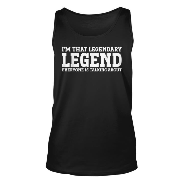 Legende Persönlicher Name Lustige Legende Tank Top