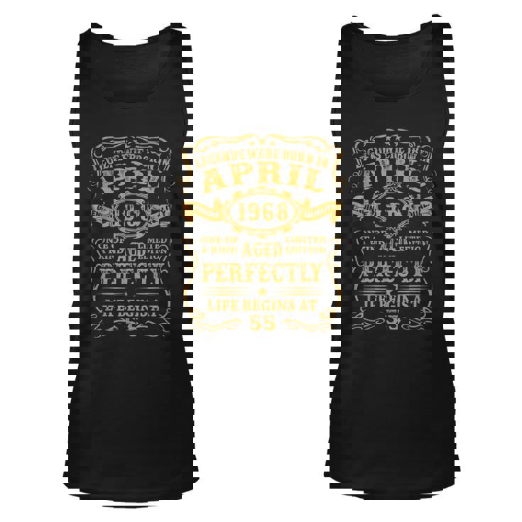 Legenden Wurden Im April 1968 Geschenk 55 Geburtstag Mann V9 Tank Top