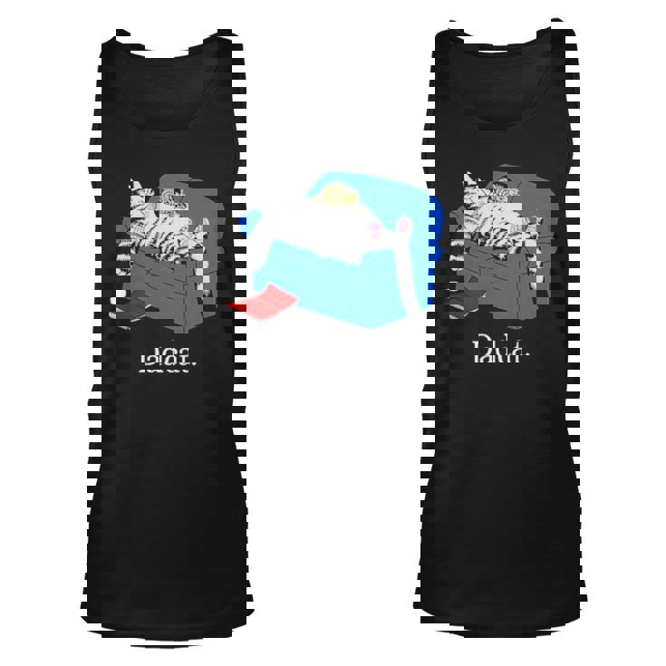 Lzrcat Dadcat Unisex Tank Top