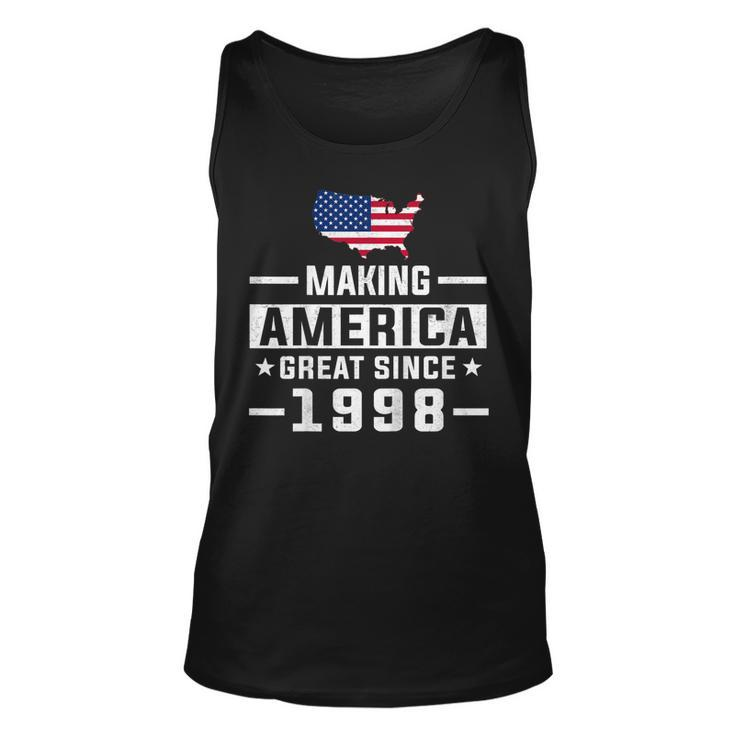 Making America Great Since 1998 21St Birthday  Gifts Unisex Tank Top