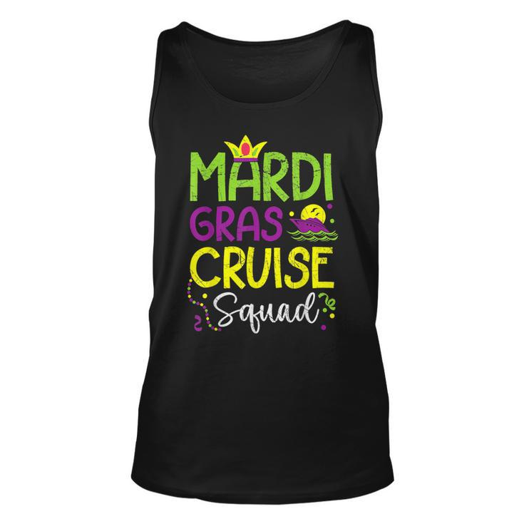 Mardi Gras Cruise Squad New Orleans Louisiana Parade  Unisex Tank Top