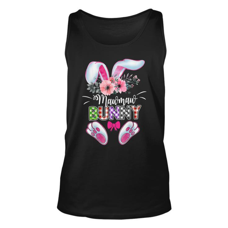 Mawmaw Bunny Plaid  Happy Easter Day  Unisex Tank Top