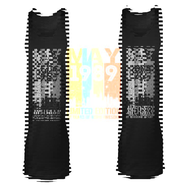 Awesome Since May 1989 T-Shirt Vintage 30th Birthday Gift Awesome Since May 1989 T-Shirt Vintage 30th Birthday Gift