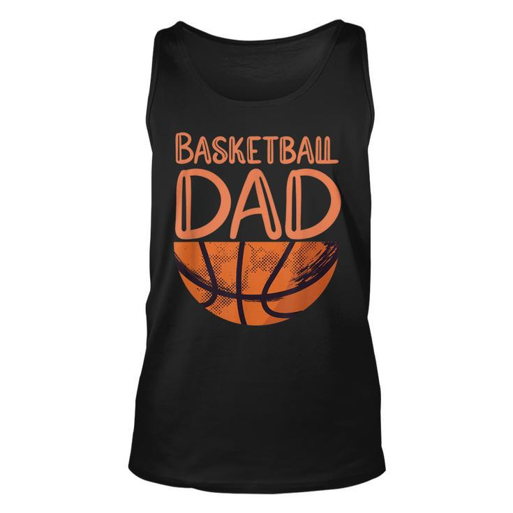 Mens Basketball Dad - Basketball Player Vintage Basketball  Unisex Tank Top