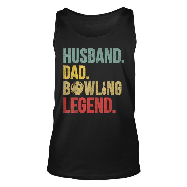 Mens Funny Vintage Bowling  For Bowling Lover Husband Dad  Unisex Tank Top