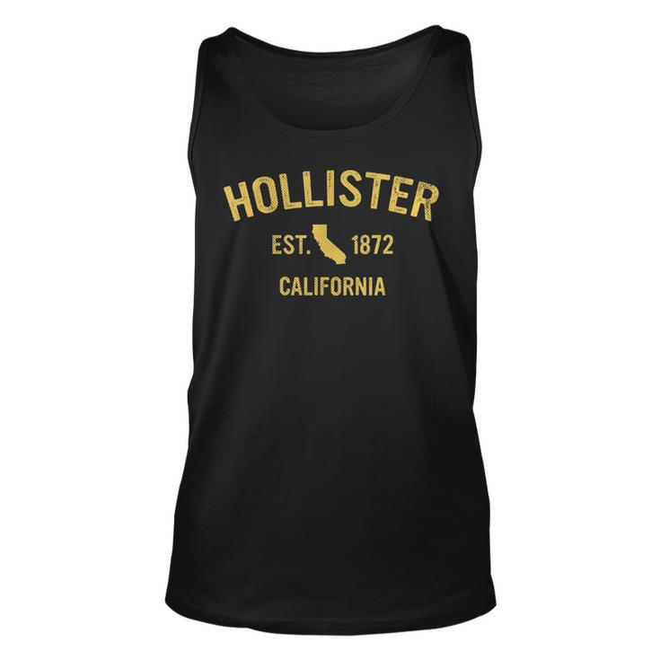 Mens Hollister California Ca Vintage State Athletic Sports  Unisex Tank Top