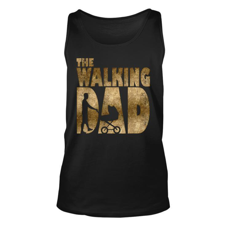 Mens Walking Dad  For New Fathers Day Gift Unisex Tank Top