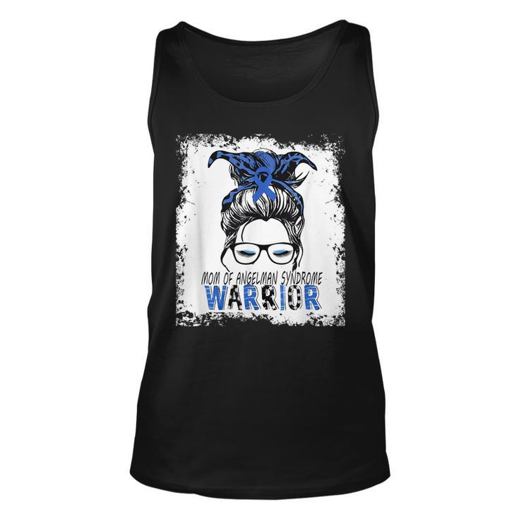 Mom Of Angelman Syndrome WarriorI Wear Blue For Angelmans  Unisex Tank Top