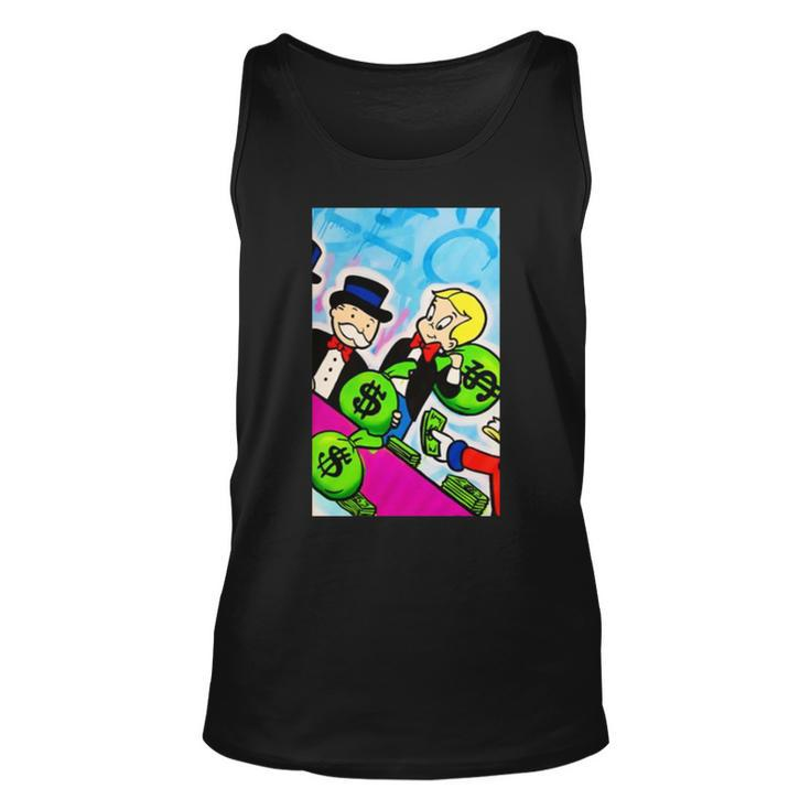 Monopoly Best Players Boardgame Unisex Tank Top