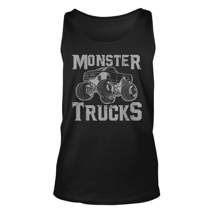 Monster Truck | Retro Vintage Off Road   Unisex Tank Top