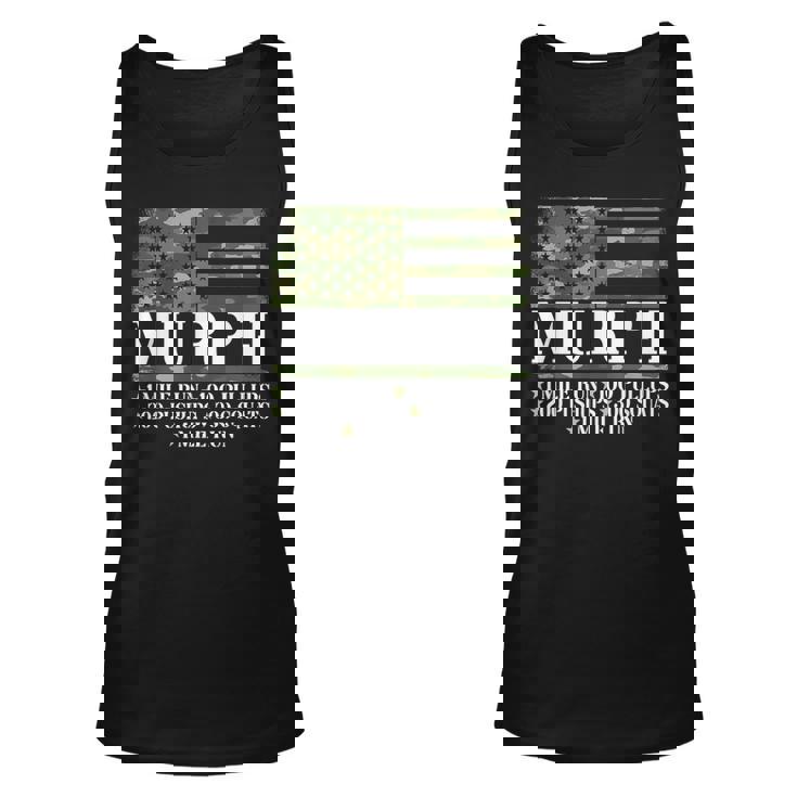 Murph Memorial Day Workout  Unisex Tank Top