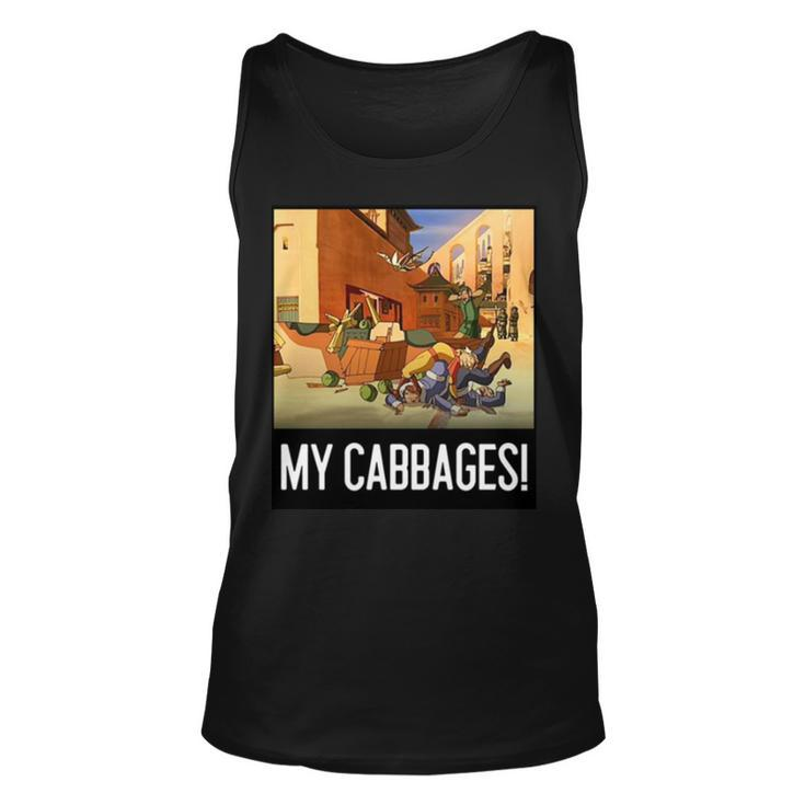 My Cabbages Funny Scene Avatar The Best Airbender Unisex Tank Top