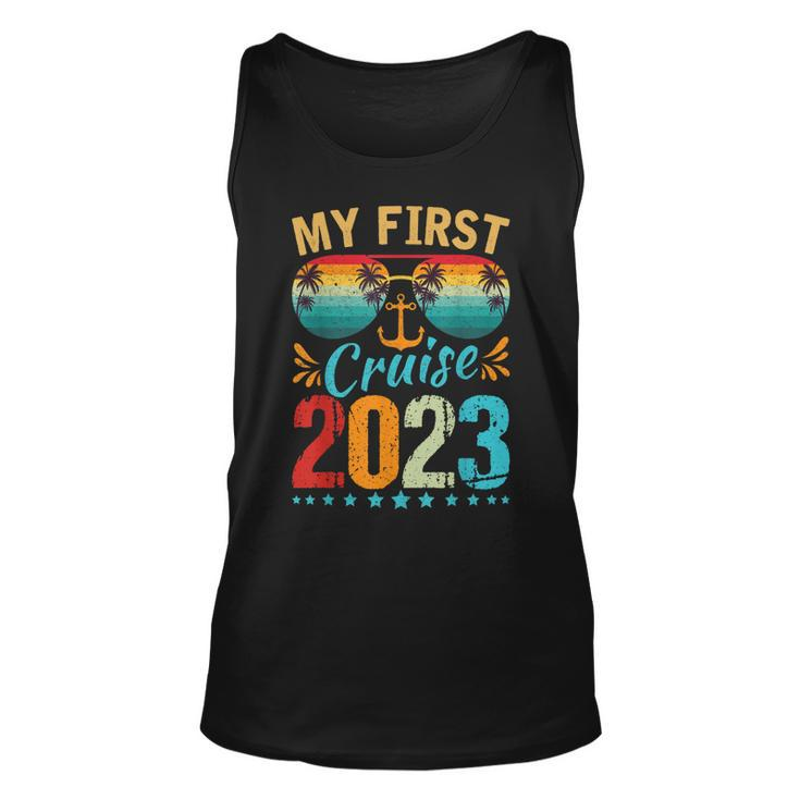 My First Cruise 2023  Family Vacation Cruise Ship Travel  Unisex Tank Top