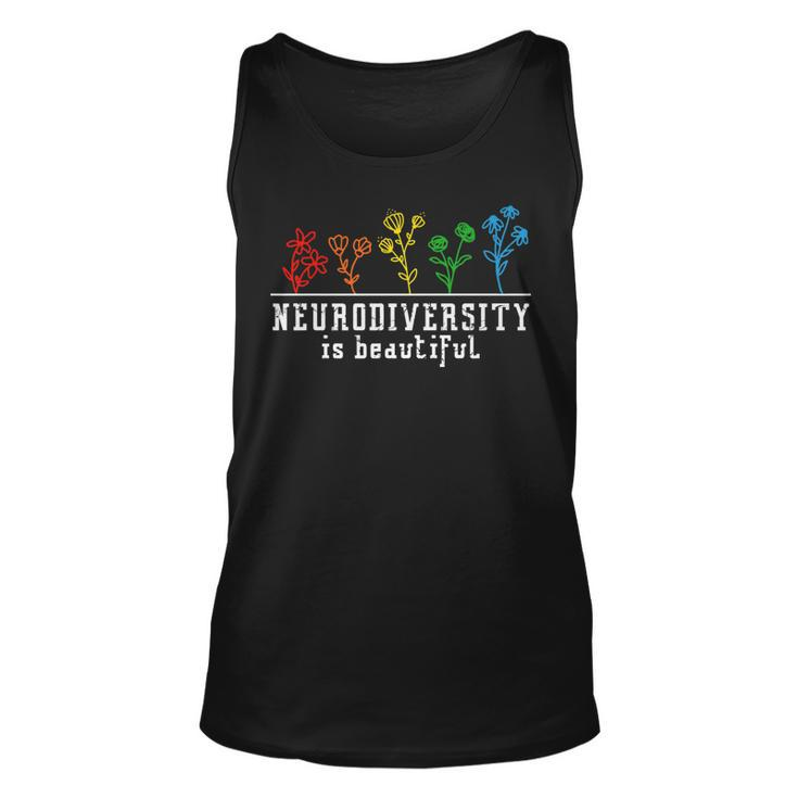 Neurodiversity Is Beautiful Adhd Autism Awareness   Unisex Tank Top