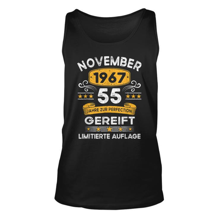 November 1967 Lustige Geschenke 55 Geburtstag Tank Top