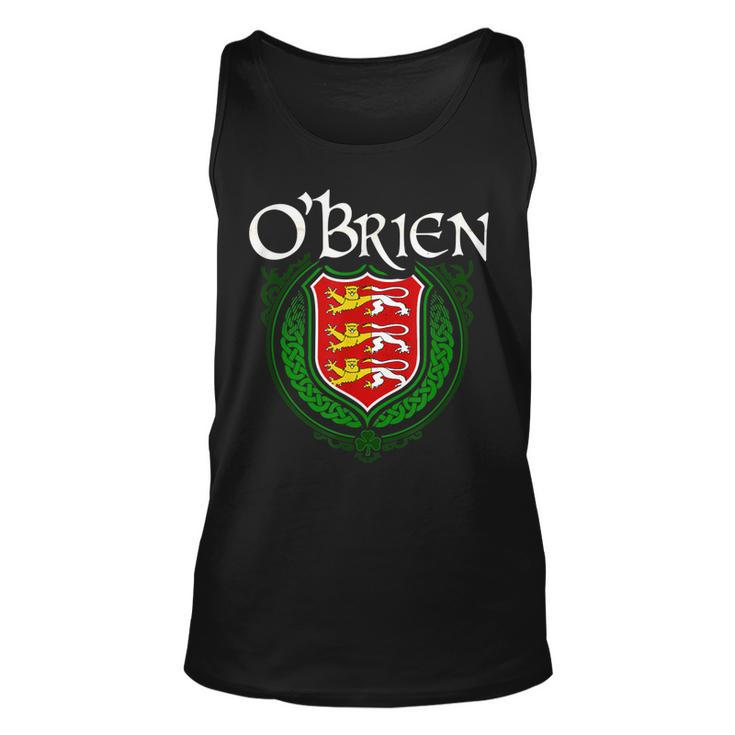 Obrien Surname Irish Last Name Obrien Family Crest  Unisex Tank Top