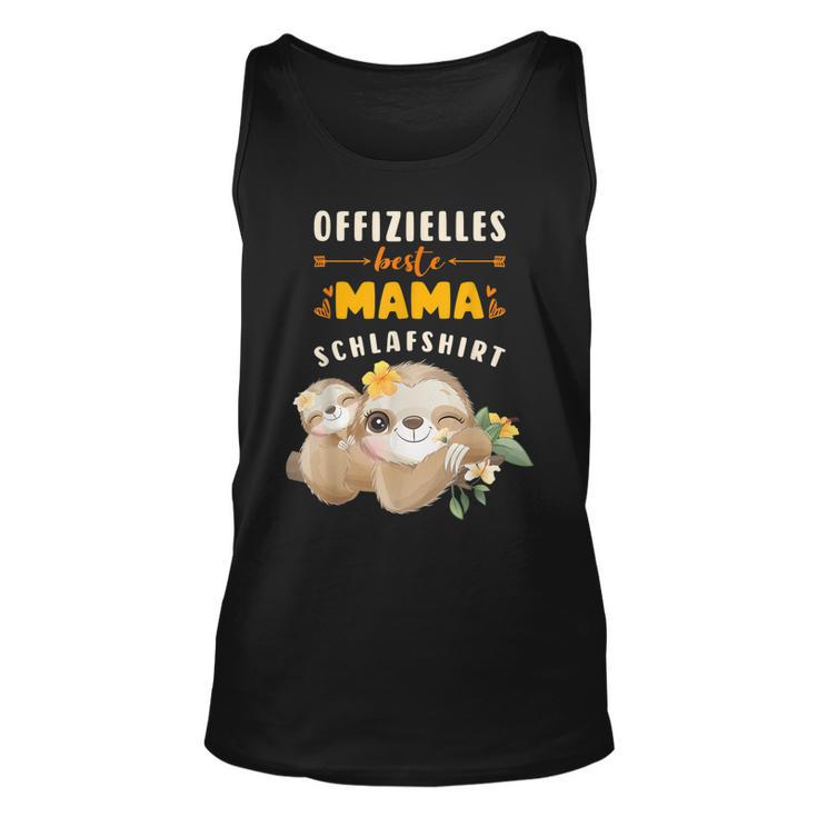 Offizielles Beste Mama Schlaf Für Mutter Tank Top