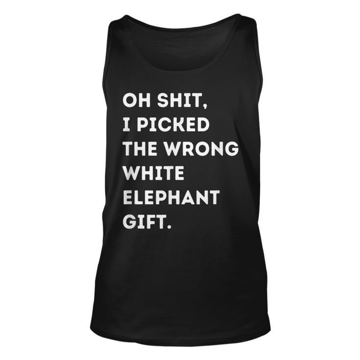 Oh Shit Funny White Elephant T-Shirt