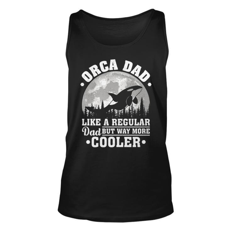 Orca Dad Like A Regular Dad Orca Father’S Day Long Sleeve T Tank Top