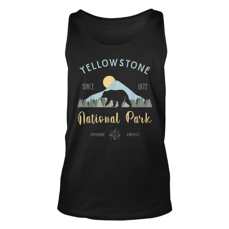 Outdoor National Park  Yellowstone National Park  Unisex Tank Top