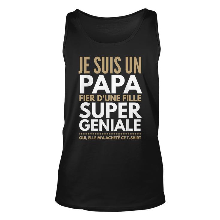 Papa Mädchen Geburtstags Unisex TankTop, Witziges Herren Unisex TankTop