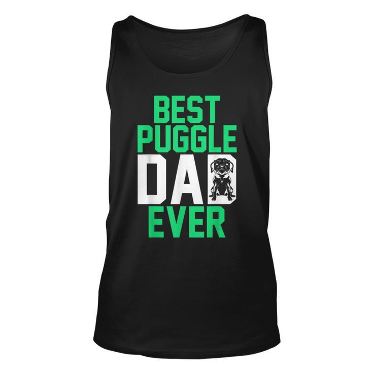 Mens Pet Owner Animal Dog Lover Daddy Best Puggle Dad Ever Puggle Tank Top