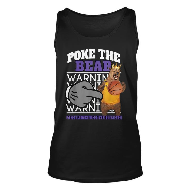 Poke The Bear Accept The Consequences  Unisex Tank Top