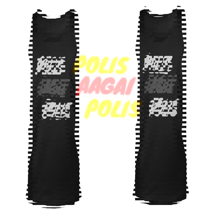Polis Aagai Polis Unisex Tank Top