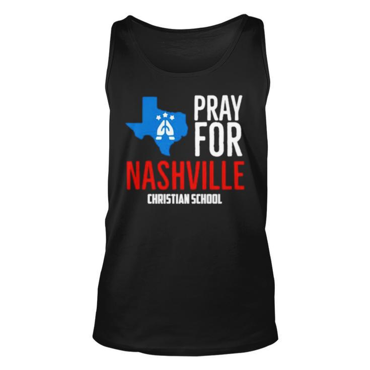 Pray For Nashville Christian School New Unisex Tank Top