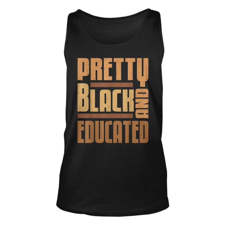 Pretty Black And Educated African Women Black History Month V9 Unisex Tank Top