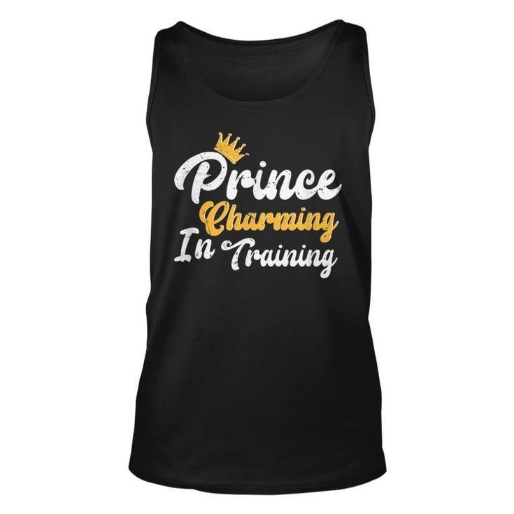 Prince Charming In Training Fairy Tale Hero Birthday Party  Unisex Tank Top