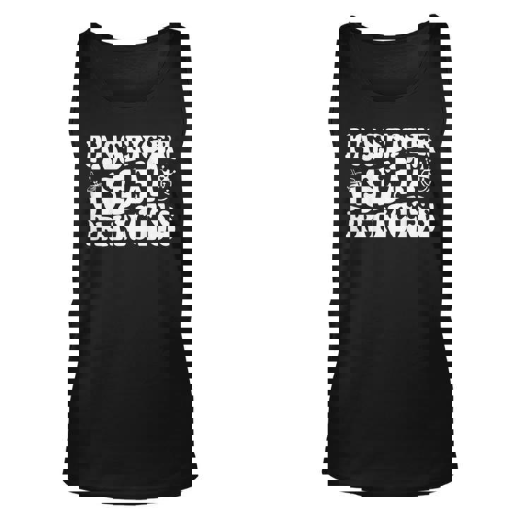 Princess Seat Passenger Cute Girlsfriend Princess Passenger Tank Top