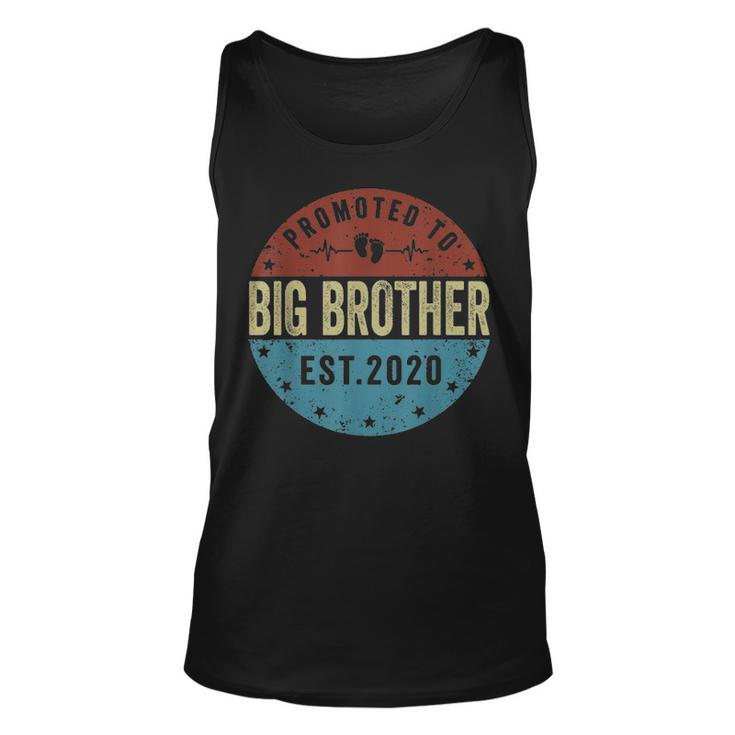 Promoted To Big Brother Est 2021 Fathers Day Gifts Unisex Tank Top