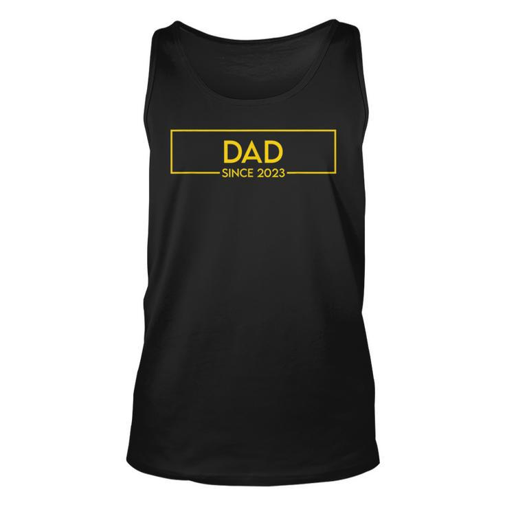 Promoted To Dad Est  Unisex Tank Top