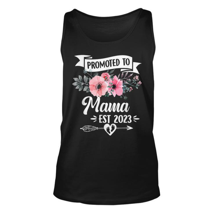 Promoted To Great Mama Est 2023 Mothers Day  Unisex Tank Top