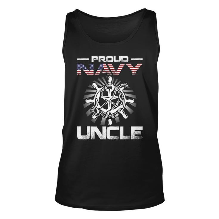 Proud Navy Uncle V2 Unisex Tank Top