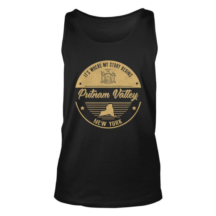 Putnam Valley New York Its Where My Story Begins  Unisex Tank Top