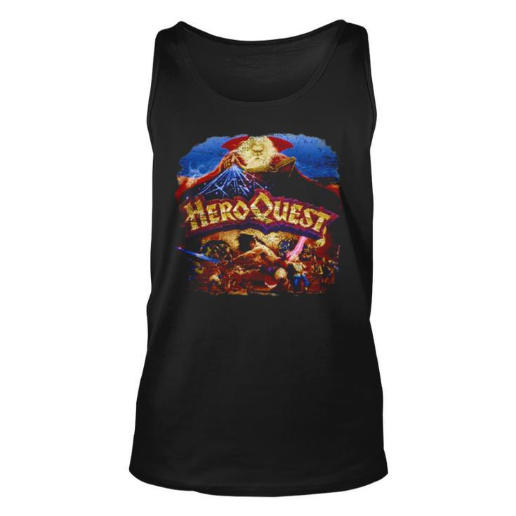 Quest Of Heroes Distressed Unisex Tank Top