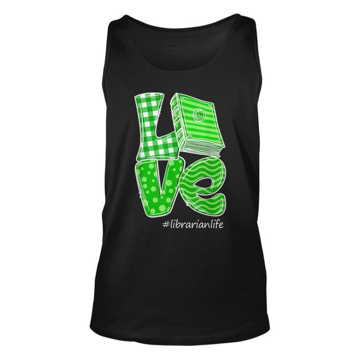 Reading Book Lover St Patrick Day Gifts Love Librarianlife  Unisex Tank Top